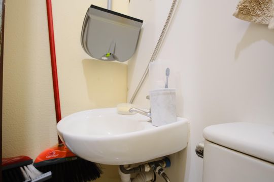 Banheiro de serviço de apartamento à venda com 4 quartos, 78m² em Tatuapé, São Paulo
