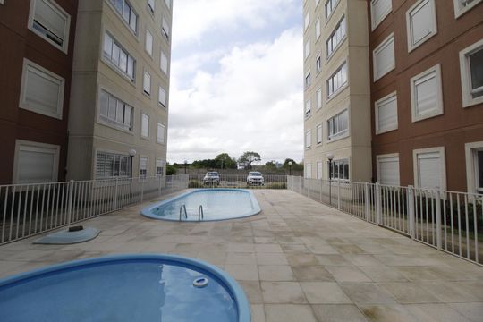 Área comum - Piscina de apartamento à venda com 2 quartos, 50m² em Parque Santa Fé, Porto Alegre