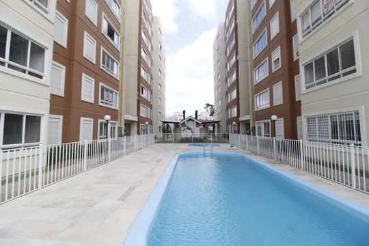 Área comum - Piscina de apartamento à venda com 2 quartos, 50m² em Parque Santa Fé, Porto Alegre