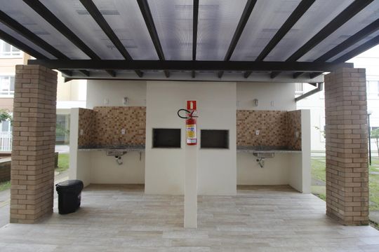 Área comum - Churrasqueira de apartamento à venda com 2 quartos, 50m² em Parque Santa Fé, Porto Alegre