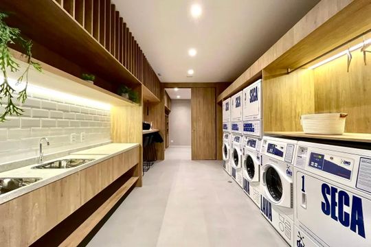 Área comum de kitnet/studio para alugar com 1 quarto, 25m² em Vila Mascote, São Paulo