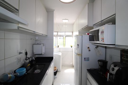 Cozinha de apartamento à venda com 2 quartos, 50m² em Limão, São Paulo