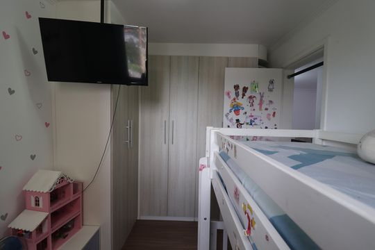 Quarto 2 de apartamento à venda com 3 quartos, 137m² em Parque Sao Vicente, Santo André
