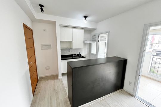 Cozinha de apartamento para alugar com 1 quarto, 45m² em Santana, São Paulo