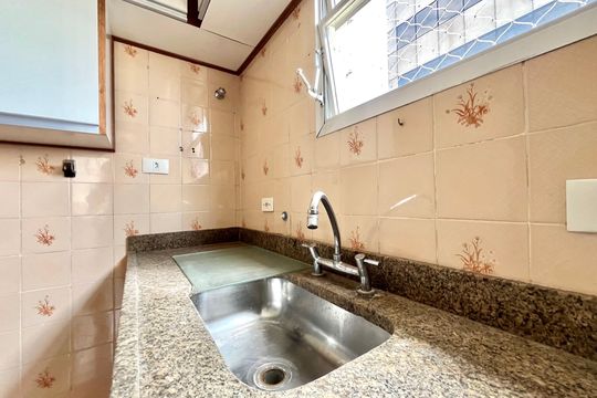 Cozinha de apartamento à venda com 2 quartos, 67m² em Jabaquara, São Paulo