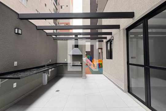 Área comum - Churrasqueira de apartamento para alugar com 2 quartos, 64m² em Parque das Nações, Santo André