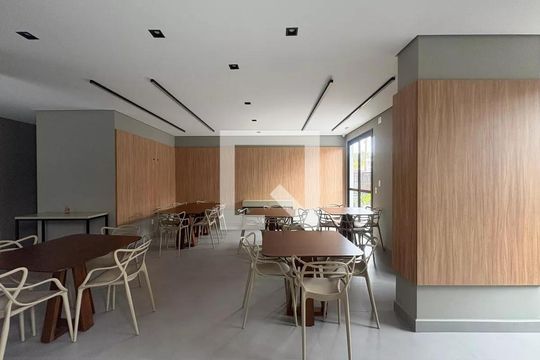 Área comum - Salão de festas de apartamento para alugar com 2 quartos, 64m² em Parque das Nações, Santo André