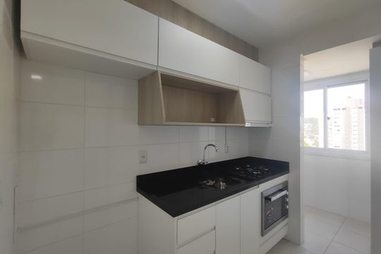 Cozinha de apartamento para alugar com 1 quarto, 48m² em Rio Branco, Novo Hamburgo