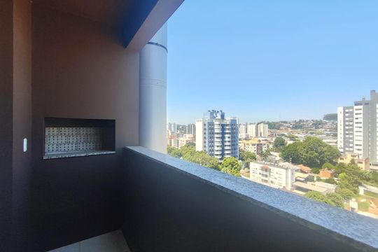 Varanda da Sala de apartamento para alugar com 1 quarto, 48m² em Rio Branco, Novo Hamburgo