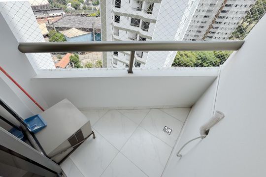 Varanda de apartamento para alugar com 1 quarto, 48m² em Paraíso, São Paulo
