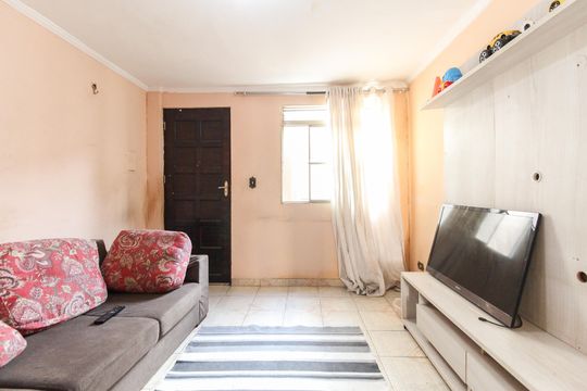 Sala de apartamento à venda com 2 quartos, 50m² em Jardim Miriam, São Paulo