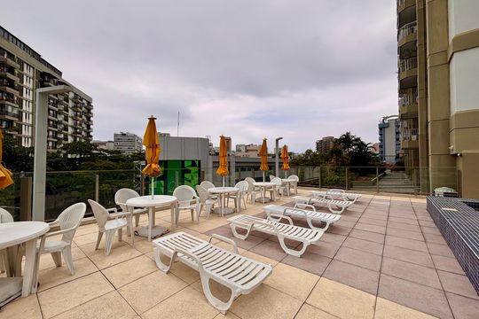 Área comum de apartamento para alugar com 3 quartos, 115m² em Leblon, Rio de Janeiro