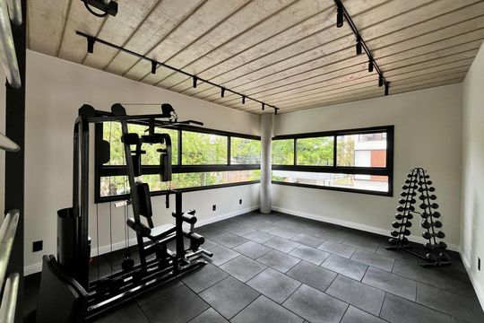 Área Comum - Academia de casa de condomínio à venda com 3 quartos, 158m² em Parque Taquaral, Campinas