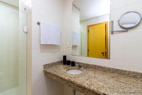 Banheiro de apartamento para alugar com 1 quarto, 35m² em Jardim Sao Paulo(zona Norte), São Paulo
