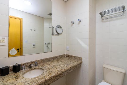 Banheiro de apartamento para alugar com 1 quarto, 35m² em Jardim Sao Paulo(zona Norte), São Paulo