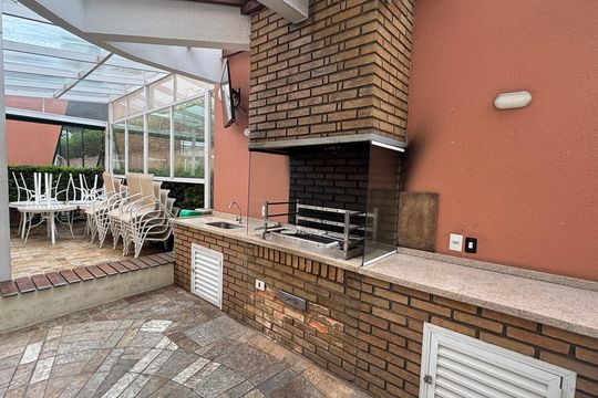 Churrasqueira de apartamento à venda com 3 quartos, 75m² em Casa Branca, Santo André