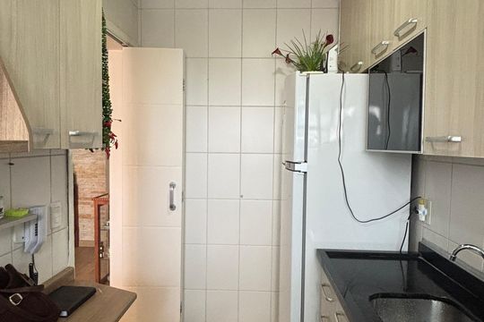 Cozinha de apartamento à venda com 3 quartos, 75m² em Casa Branca, Santo André