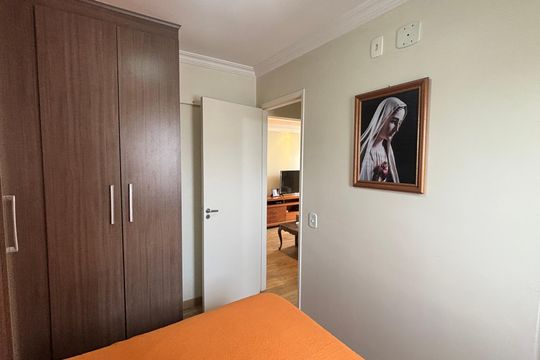 Suite de apartamento à venda com 3 quartos, 75m² em Casa Branca, Santo André