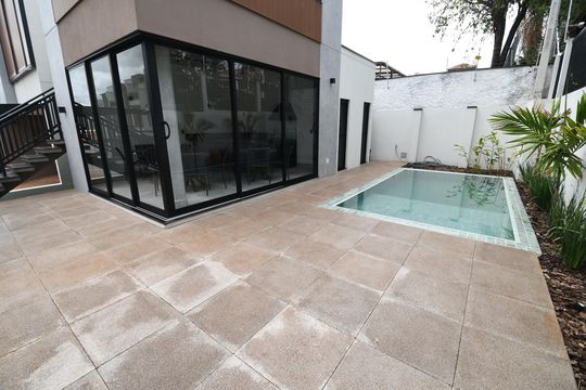 Área comum - Piscina de casa de condomínio à venda com 3 quartos, 158m² em Chácara Primavera, Campinas