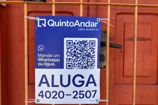 Placa de casa para alugar com 2 quartos, 90m² em Centro, São Leopoldo