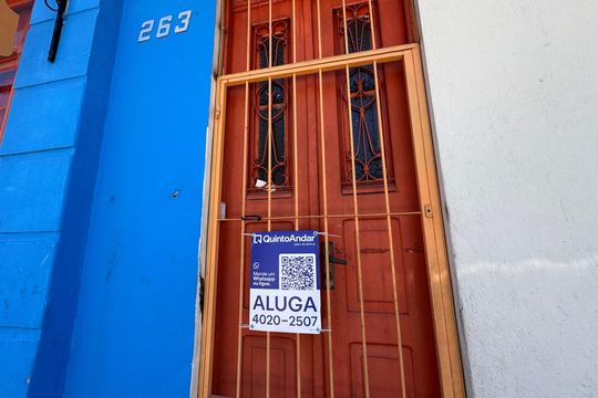 Placa de casa para alugar com 2 quartos, 90m² em Centro, São Leopoldo