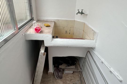 Área de Serviço de apartamento para alugar com 2 quartos, 69m² em Embaré, Santos