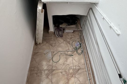 Área de Serviço de apartamento para alugar com 2 quartos, 69m² em Embaré, Santos