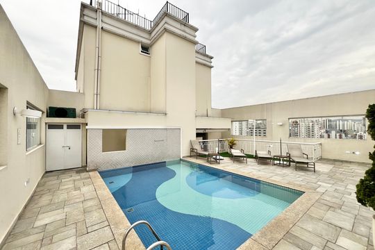 Área comum - Piscina de apartamento à venda com 2 quartos, 66m² em Santana, São Paulo