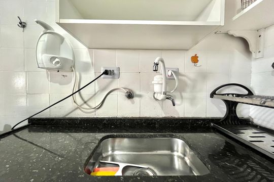 Cozinha de apartamento para alugar com 2 quartos, 68m² em Vila Alexandria, São Paulo