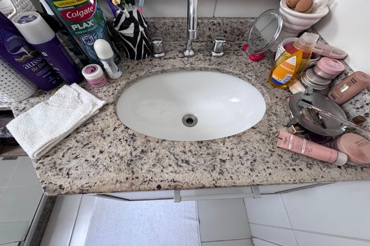 Suíte 1 - Banheiro de apartamento para alugar com 3 quartos, 360m² em Recreio dos Bandeirantes, Rio de Janeiro