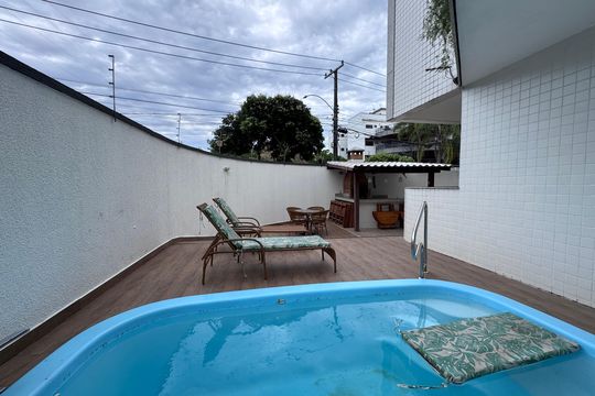 Área comum de apartamento para alugar com 3 quartos, 360m² em Recreio dos Bandeirantes, Rio de Janeiro