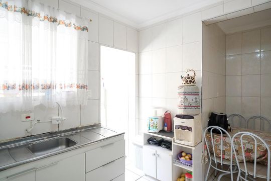 Cozinha de apartamento à venda com 2 quartos, 68m² em Barcelona, São Caetano do Sul