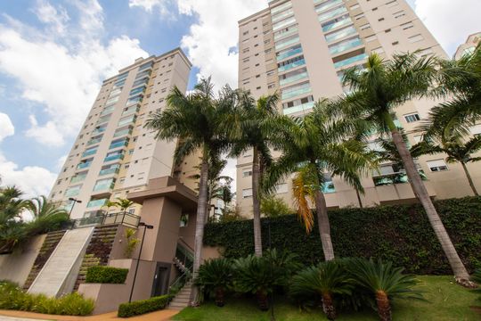 ÁREA COMUM - FACHADA DA TORRE de apartamento à venda com 3 quartos, 131m² em Fazenda São Quirino, Campinas