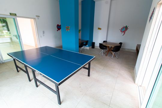 ÁREA COMUM - SALA DE JOGOS de apartamento à venda com 3 quartos, 131m² em Fazenda São Quirino, Campinas