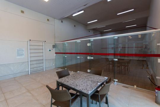 ÁREA COMUM - QUADRA DE SQUASH de apartamento à venda com 3 quartos, 131m² em Fazenda São Quirino, Campinas