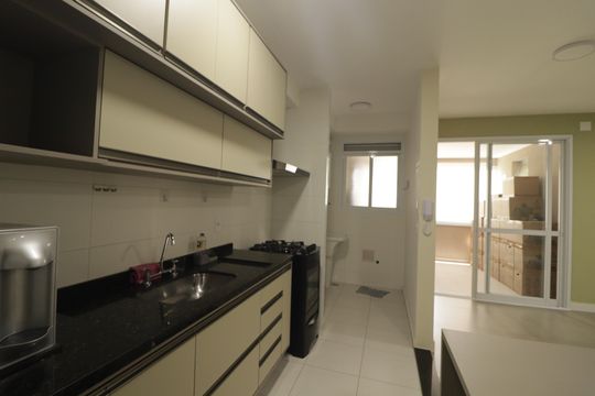 Cozinha de apartamento à venda com 3 quartos, 120m² em Horto Florestal, Jundiaí