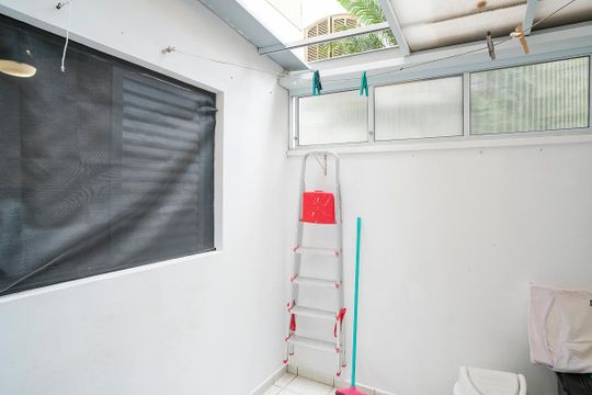 Área de serviço de apartamento para alugar com 3 quartos, 86m² em Campestre, Santo André