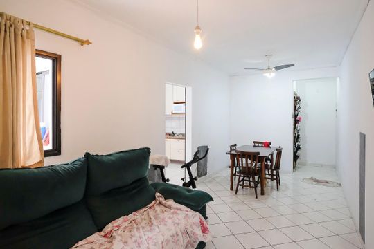 Sala de apartamento para alugar com 3 quartos, 86m² em Campestre, Santo André