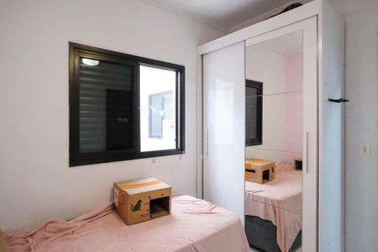 Quarto 2 de apartamento para alugar com 3 quartos, 86m² em Campestre, Santo André