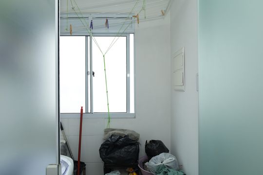 Área de Serviço de apartamento para alugar com 2 quartos, 56m² em Vila Cosmopolita, São Paulo