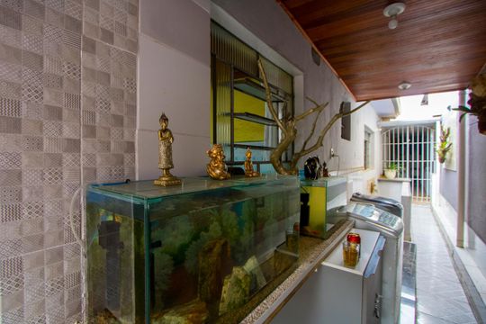 Área de serviço de casa à venda com 2 quartos, 205m² em Vila Assunção, Santo André
