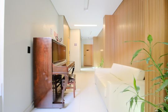 Área comum de kitnet/studio para alugar com 1 quarto, 26m² em Vila Zilda, São Paulo