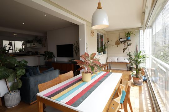Varanda gourmet de apartamento à venda com 3 quartos, 128m² em Vila Andrade, São Paulo