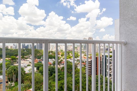 Varanda de apartamento para alugar com 2 quartos, 38m² em Paraíso do Morumbi, São Paulo