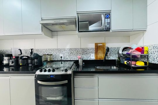 Cozinha de apartamento para alugar com 2 quartos, 80m² em Jardim Silvestre, Guarulhos