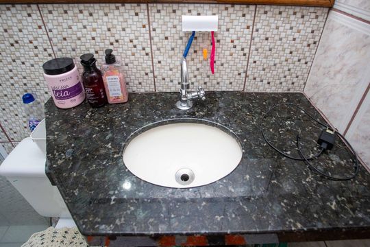 Banheiro de apartamento à venda com 2 quartos, 107m² em Casa Grande, Diadema