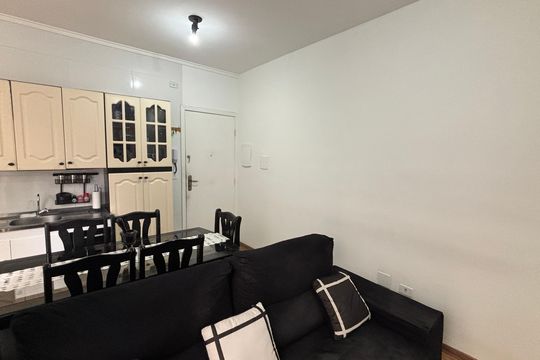 Sala de apartamento para alugar com 2 quartos, 50m² em Campestre, Santo André