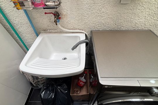 Área de Serviço de apartamento para alugar com 2 quartos, 50m² em Campestre, Santo André