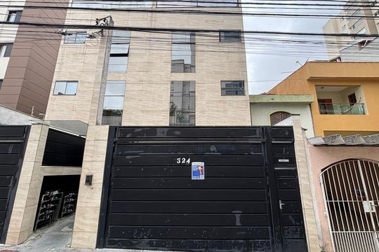 Fachada de apartamento para alugar com 2 quartos, 50m² em Campestre, Santo André