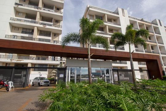 Fachada de apartamento à venda com 2 quartos, 62m² em Taguatinga, Brasília